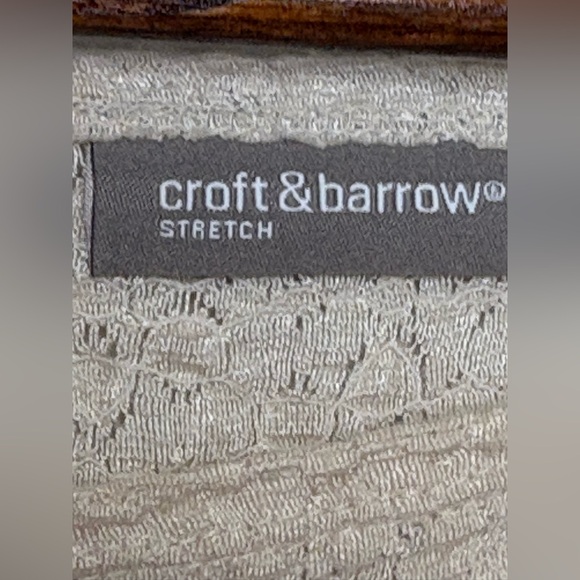 Croft & Barrow Beige Textured Knit Top - Picture 9 of 10